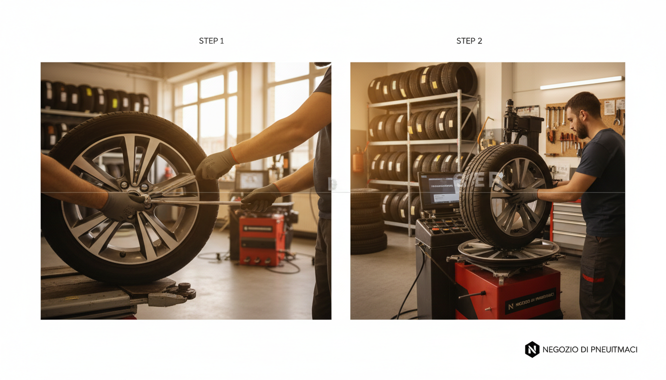 Analisi tecnica dello stato degli pneumatici