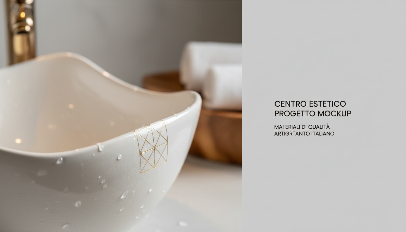 Dettaglio prodotti e atmosfera del centro estetico