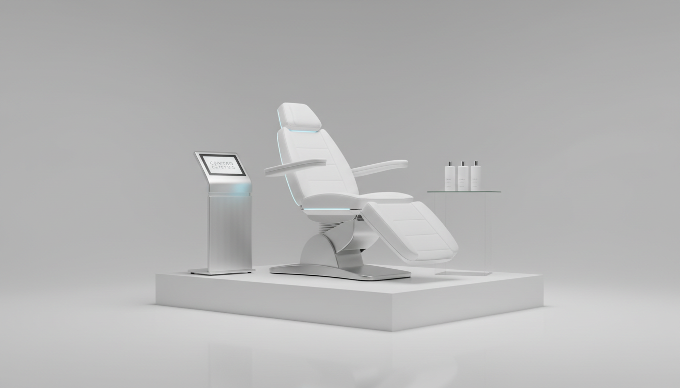 Dettaglio trattamento estetico professionale