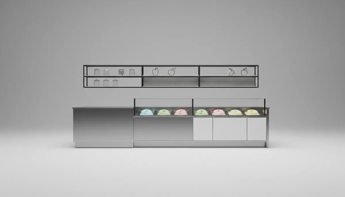 Gelateria Rosellini – vetrina dei gusti artigianali