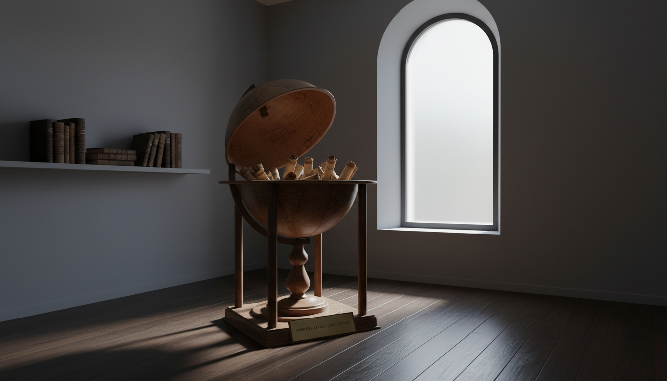 Angolo lettura con poltrona vintage e lampada soffusa