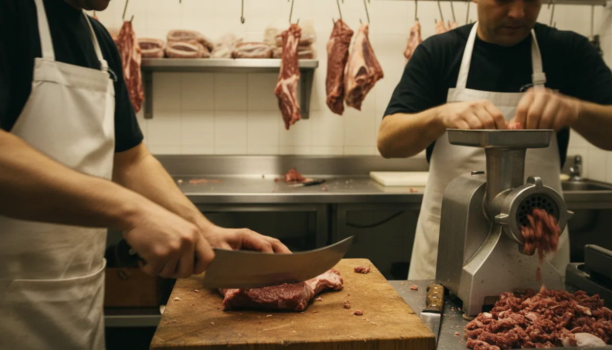 Il processo artigianale della macelleria Lugeri: lavorazione e preparazione dei tagli di carne