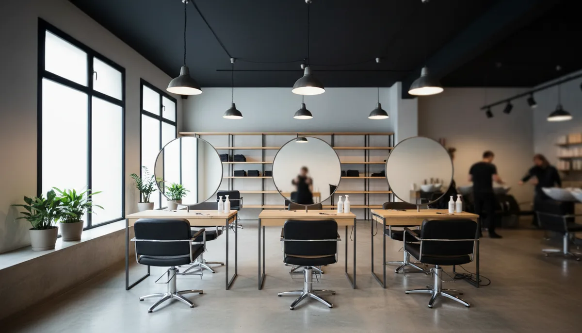 Il salone Massimo Bonafede, ambiente raffinato a Carrara