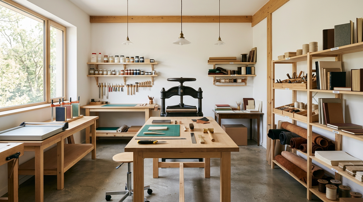 Il team di librai al lavoro per organizzare gli scaffali