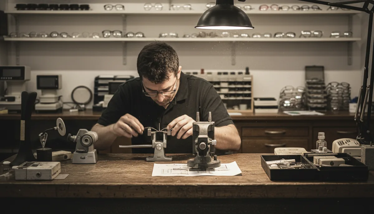 Processo di consulenza visiva e selezione occhiali Pkarol