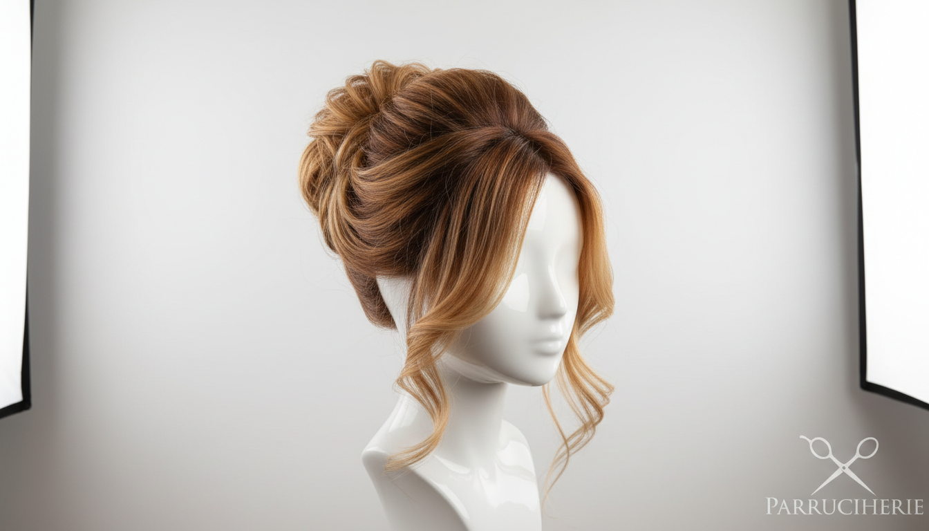 Taglio moderno biondo realizzato in salone