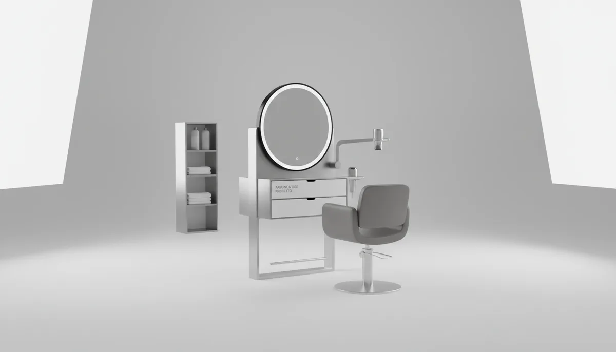 Acconciatura elegante e moderna