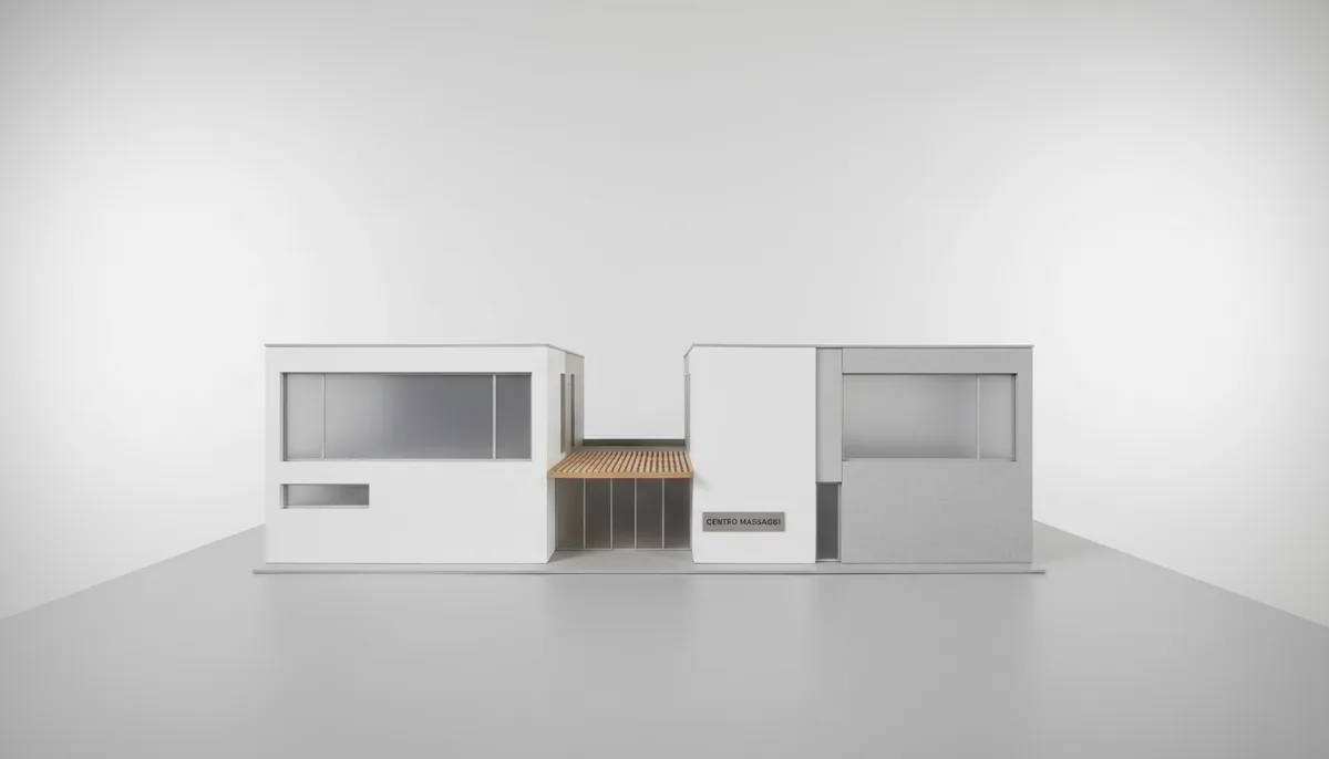 Sala trattamenti principale dello Studio Bio Naturale a Carrara - atmosfera orientale e rilassante