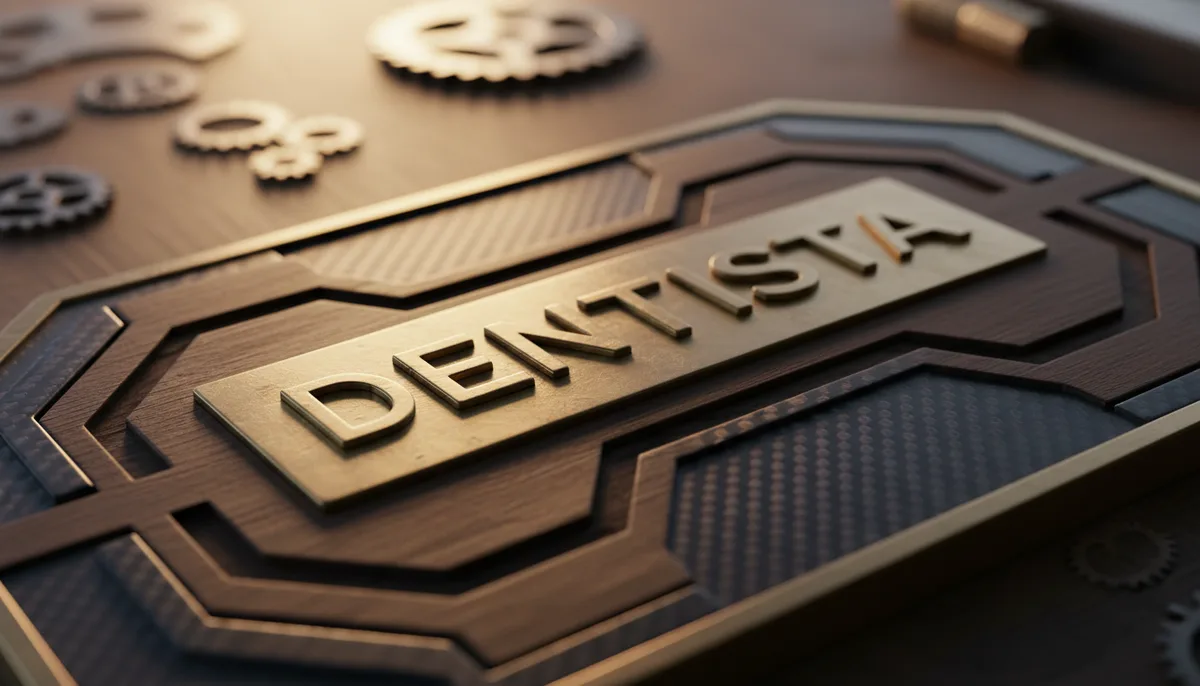 Dettaglio strumenti dentali di precisione