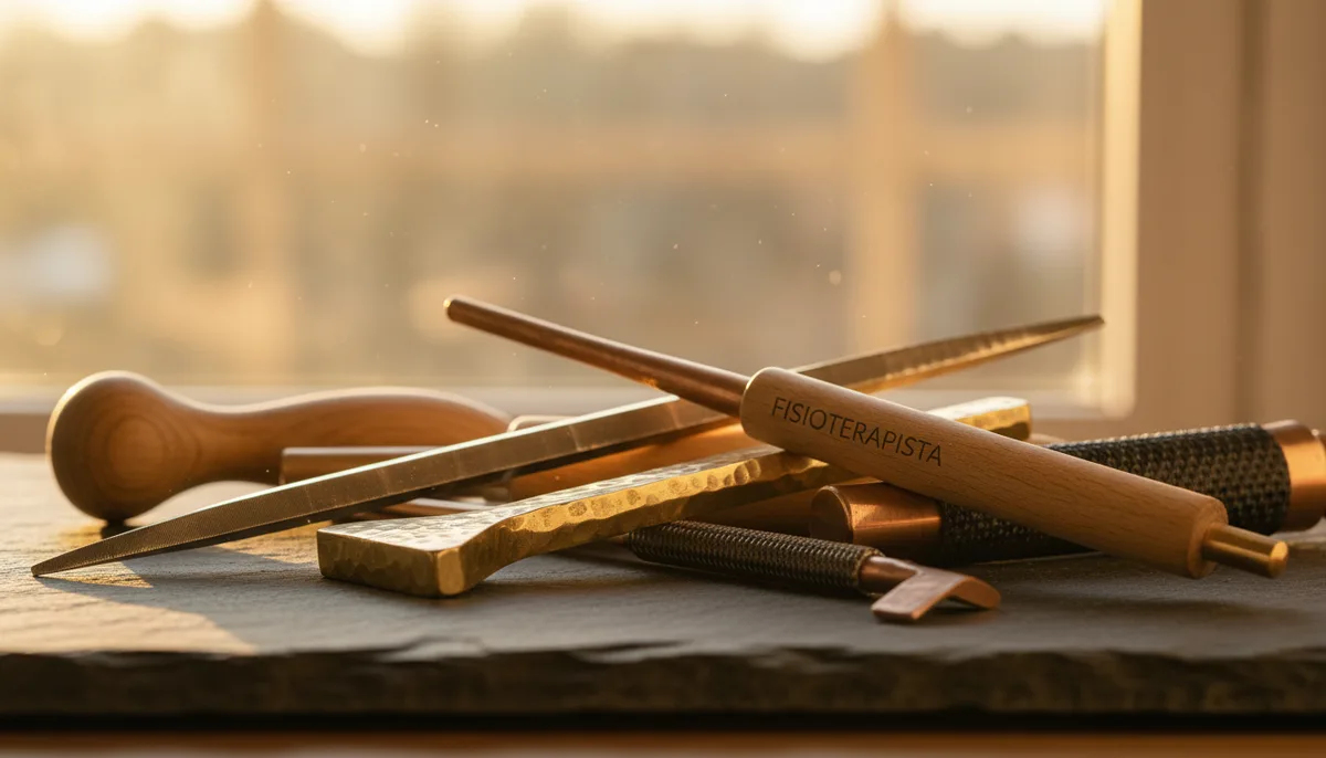 Dettaglio di trattamento fisioterapico specializzato