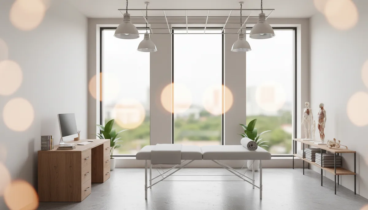 Ambiente dello studio fisioterapico a Carrara